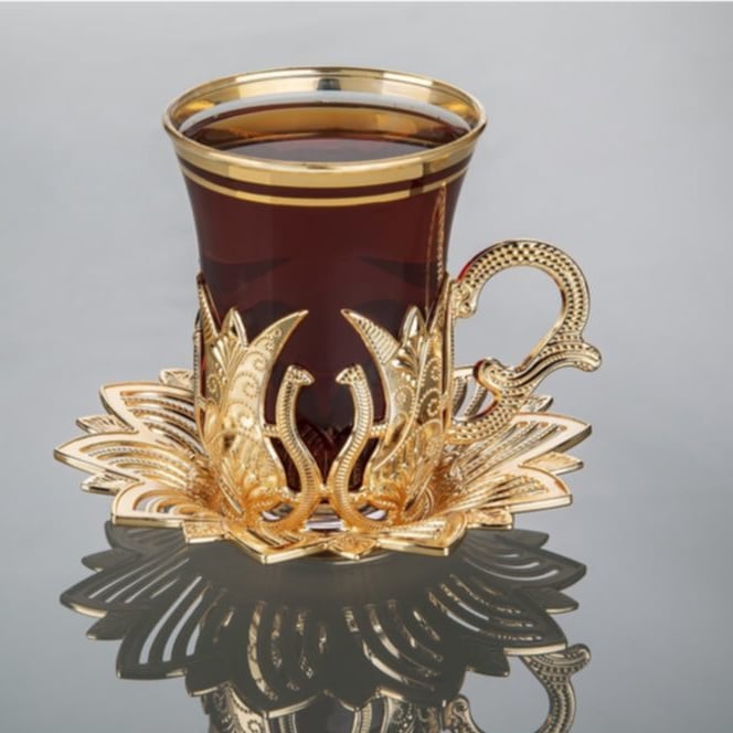 Verre à thé / verre à thé turc / verre à thé marocain / lot de 6 pièces