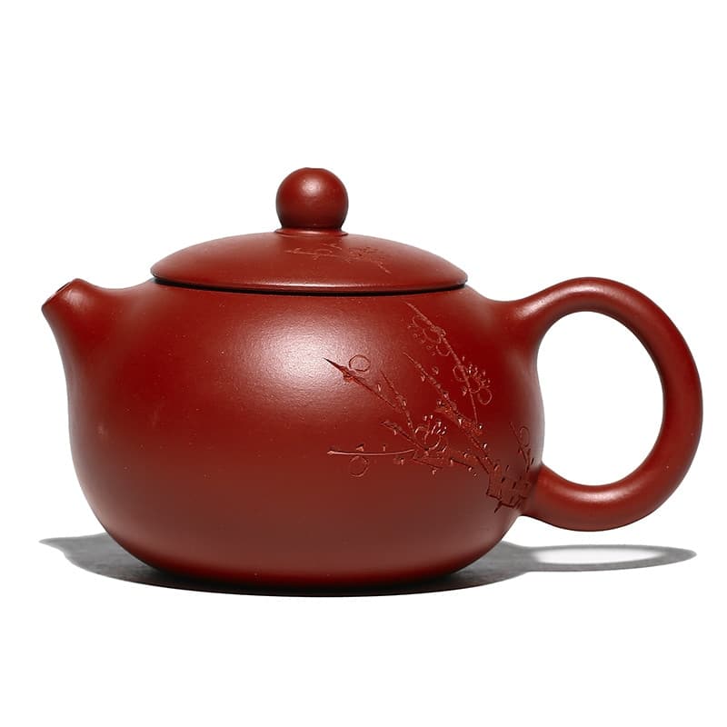 Théière à thé en argile rouge faite à la main 160ml_1