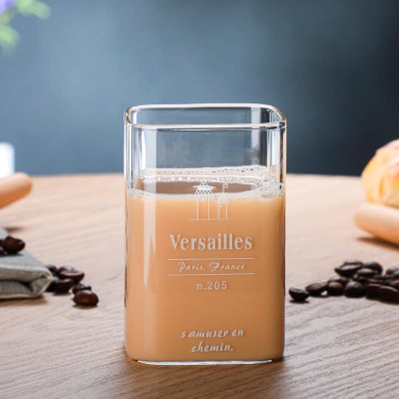 Verre à thé à haute teneur en Borosilicate Versailles 400 ml