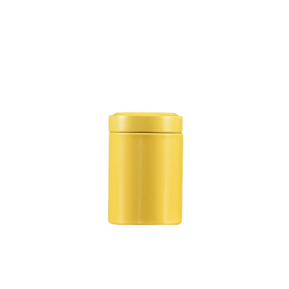 Boîte à thé en tinplate portable 90