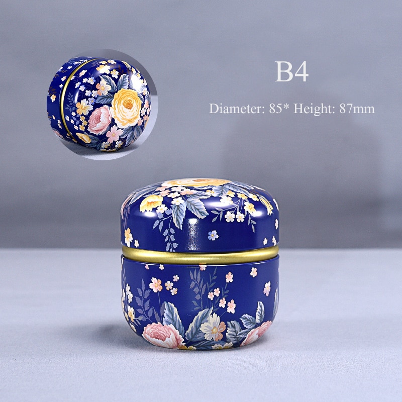 Boîte de rangement de thé vintage_13