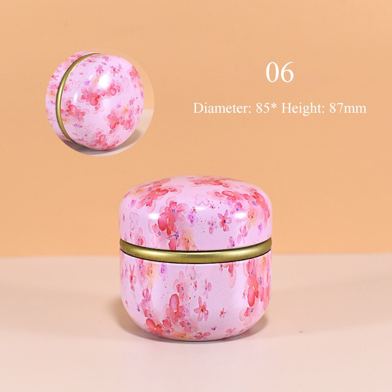 Boîte de rangement de thé vintage_18