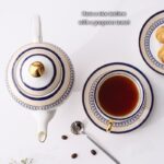 Ensemble de thé en porcelaine style marocain_7