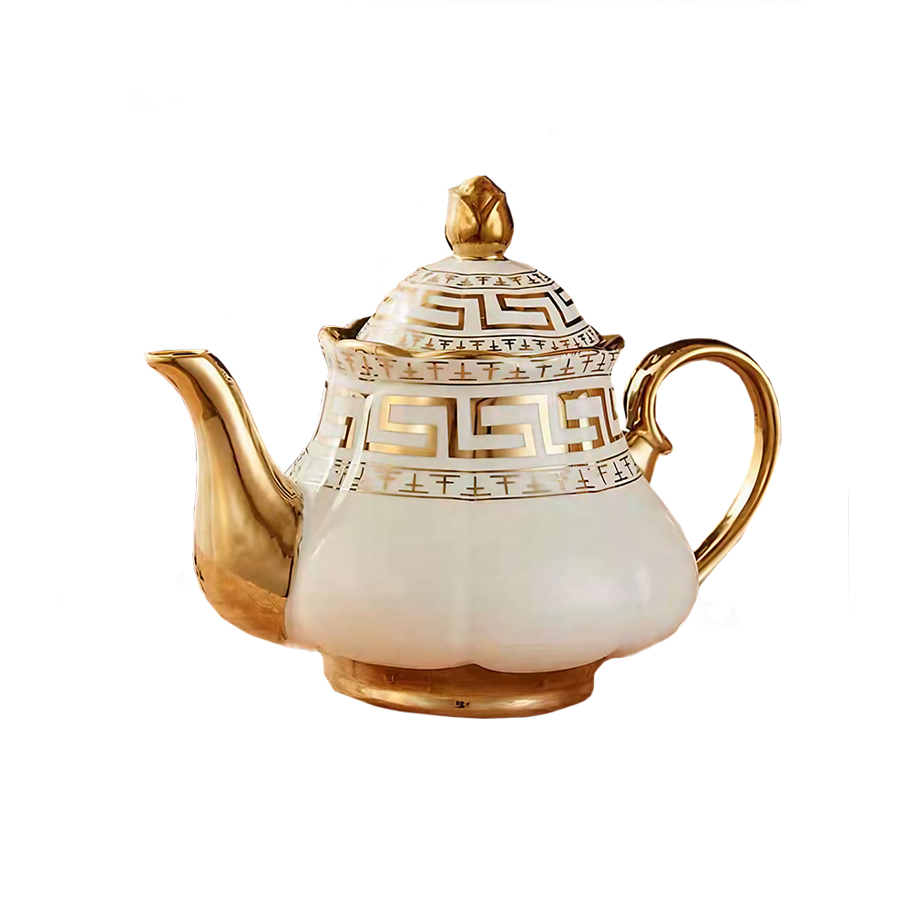 Service à thé marocain en porcelaine de luxe