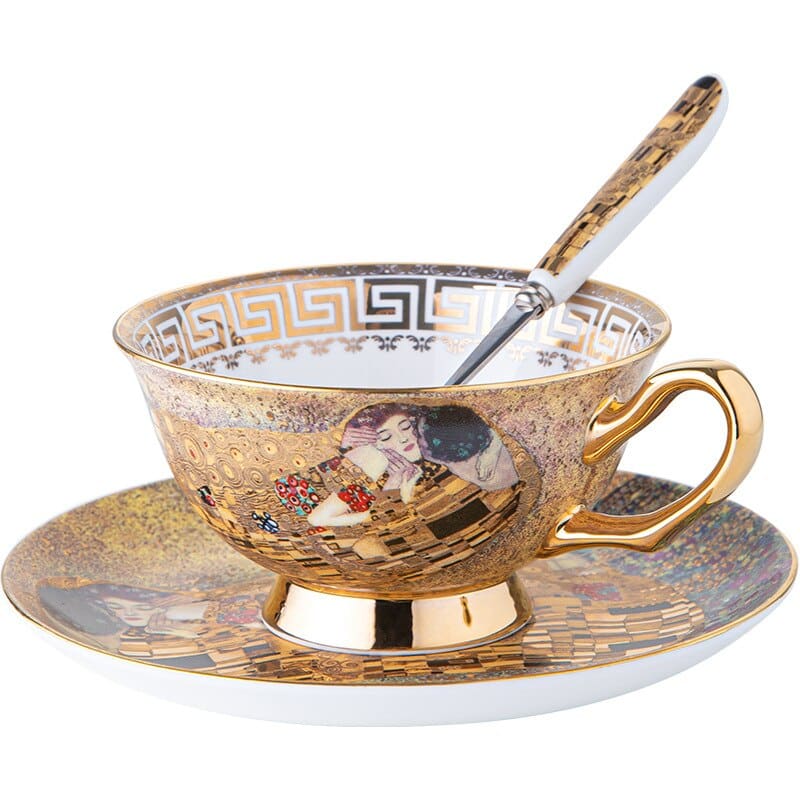 Service à thé marocain luxueux en porcelaine_3