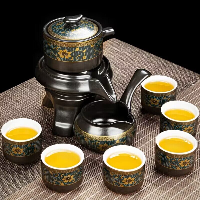 Service à thé turc de voyage en céramique_12
