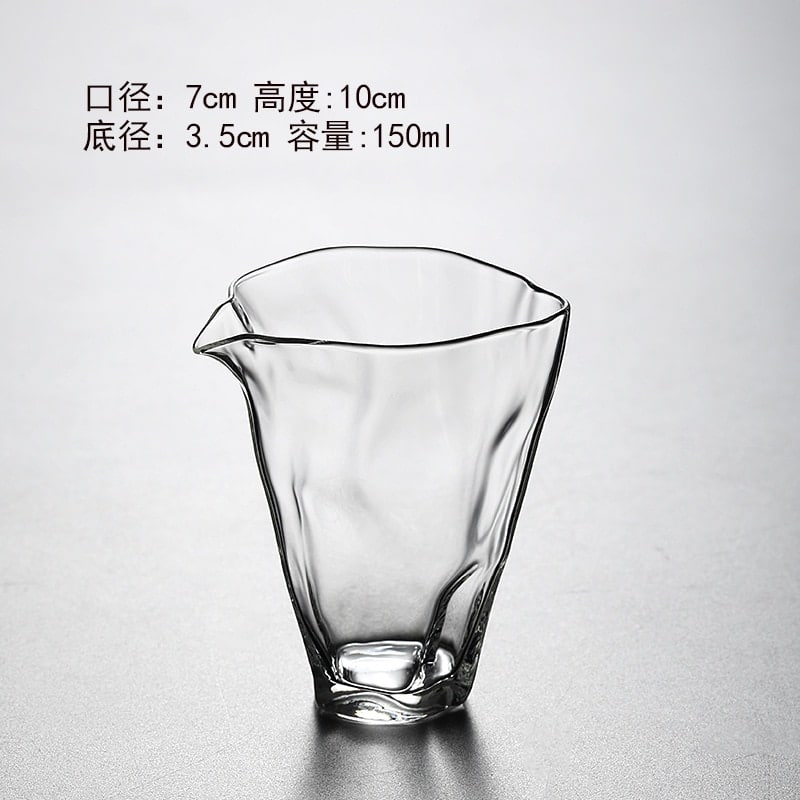 Service à thé en verre borosilicate transparent_2