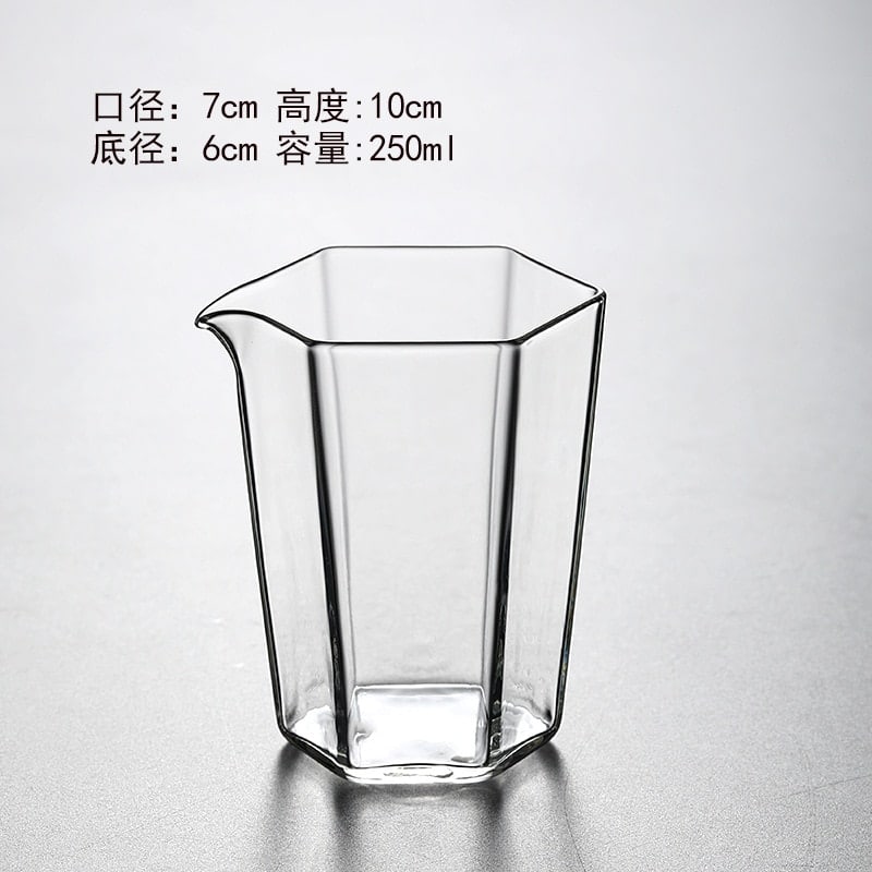 Service à thé en verre borosilicate transparent_21