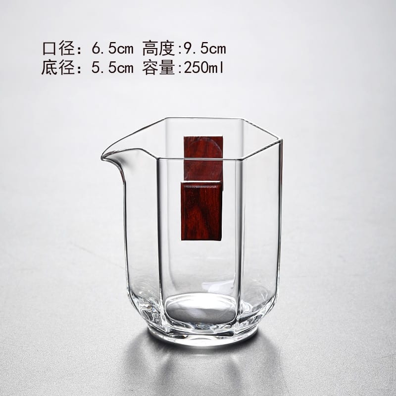 Service à thé en verre borosilicate transparent_23