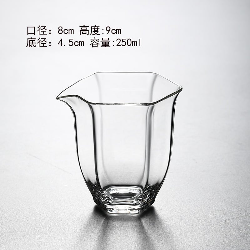 Service à thé en verre borosilicate transparent_24