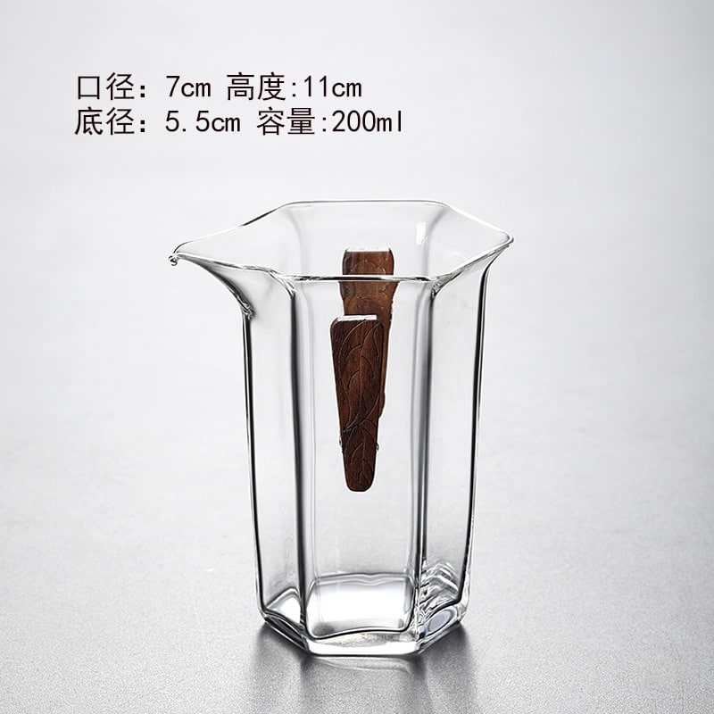 Service à thé en verre borosilicate transparent_25