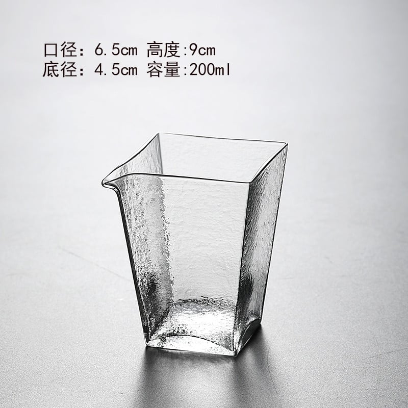 Service à thé en verre borosilicate transparent_6