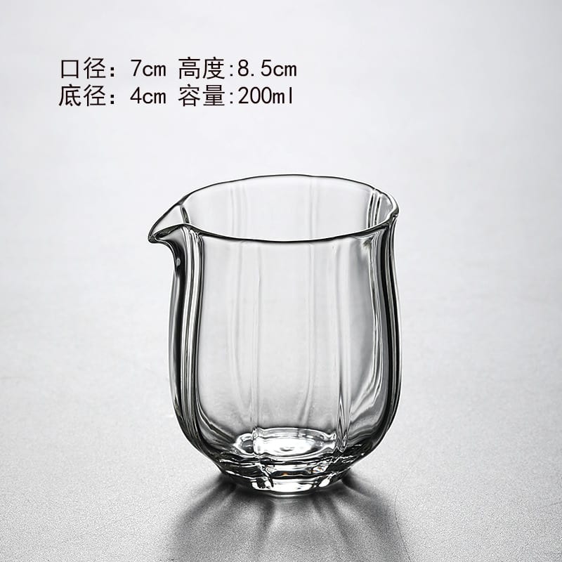Service à thé en verre borosilicate transparent_9