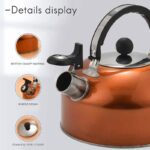 Théière Induction durable en acier inoxydable_10