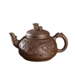 Théière Yixing en céramique d’argile violette de grande capacité 82