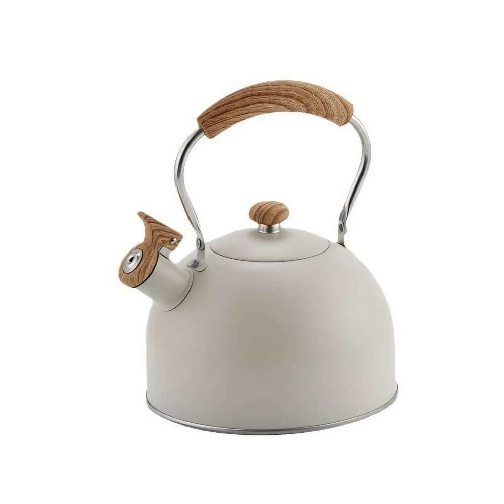 Théière à Induction avec sifflet à gaz en acier inoxydable 36