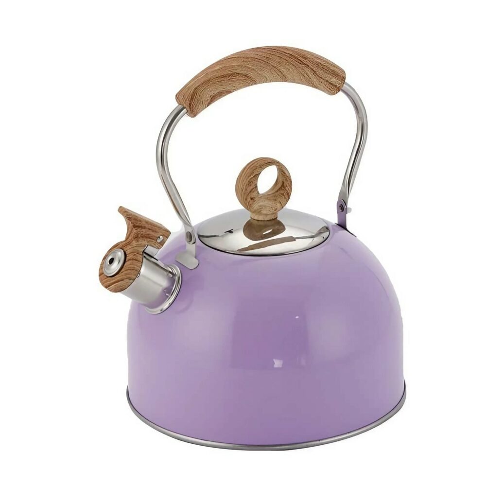 Théière à Induction avec sifflet à gaz en acier inoxydable 34