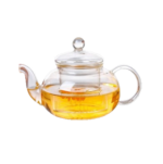 Théière à fleurs en verre résistant avec infuseur à grande capacité 39