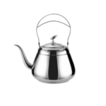 Théière à induction stylé et moderne en acier inoxydable 112