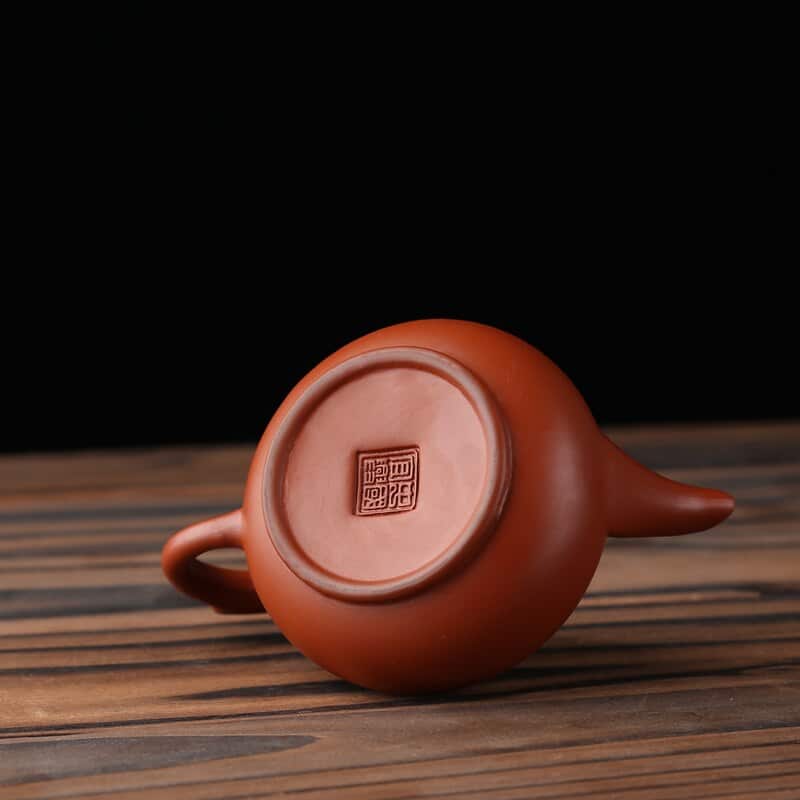 Théière chinoise Yixing artisanale en argile violette_2