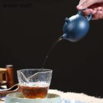 Théière en Grès en forme de boule artisanale_5