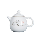 Théière en porcelaine de haute qualité, avec filtre à thé 64