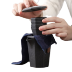Théière gaiwan en céramique, portable avec sac de voyage 10