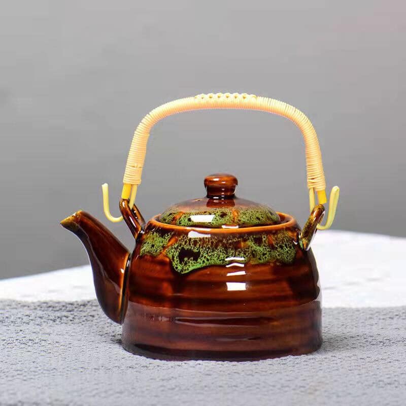 Théière orientale Pu Er en four créatif, bar en argile_6