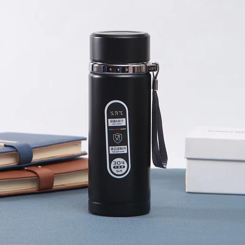 Thermos inoxydable isolante portable 1L avec sangle_4