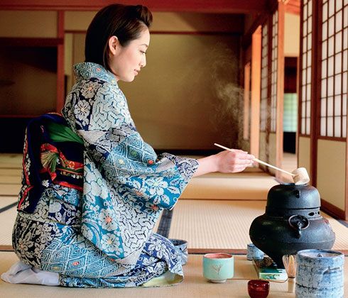 Cérémonie thé japonaise